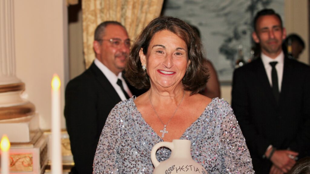 A Transformational Gift of a House in Greece from Gabby Awards Honoree Evellyn Leontarakis Tsiadis