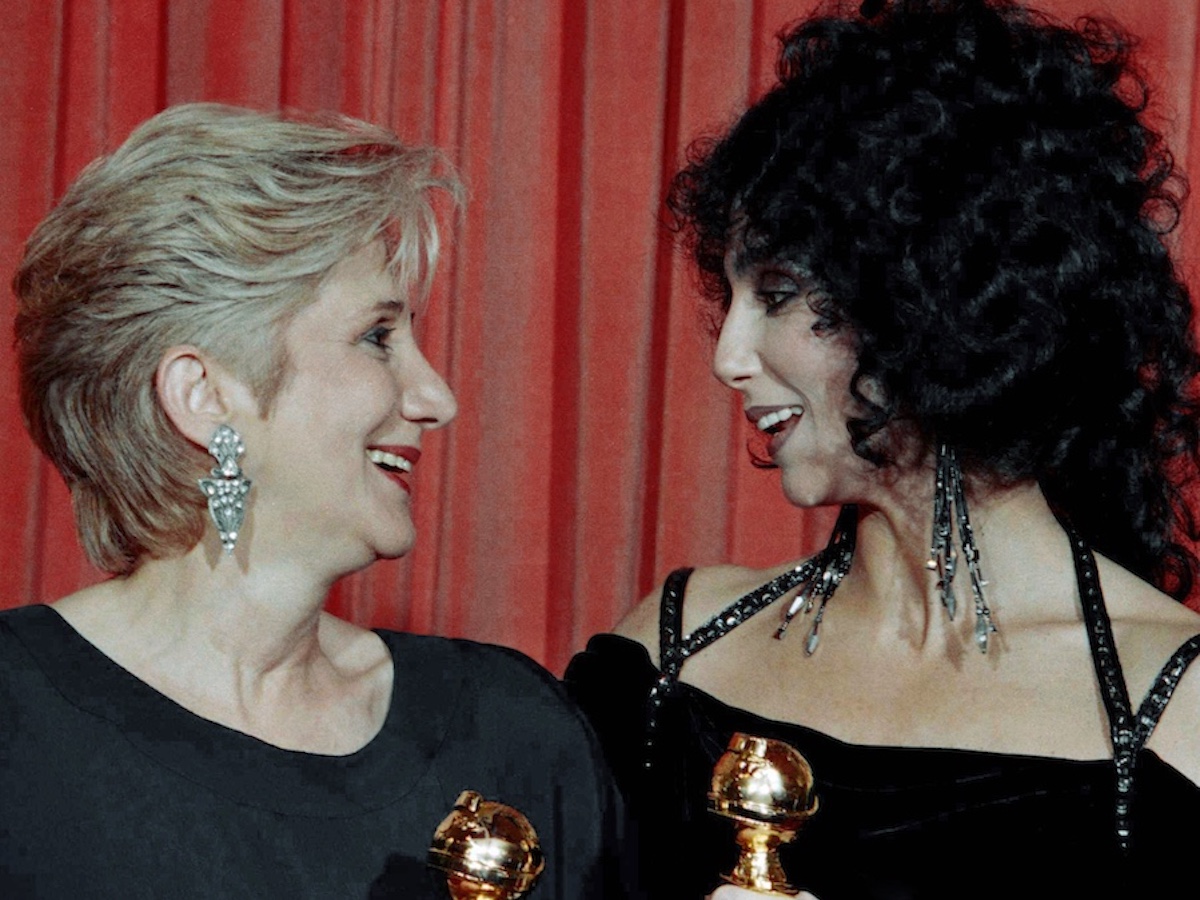 Olympia Dukakis with Cher
