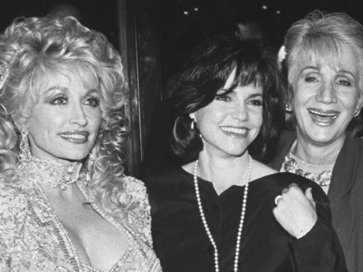Olympia Dukakis with Sally Field and Dolly Parton