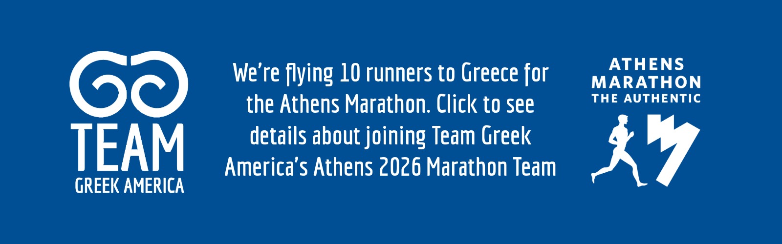 Join Team Greek America’s Athens 2026 Marathon Team