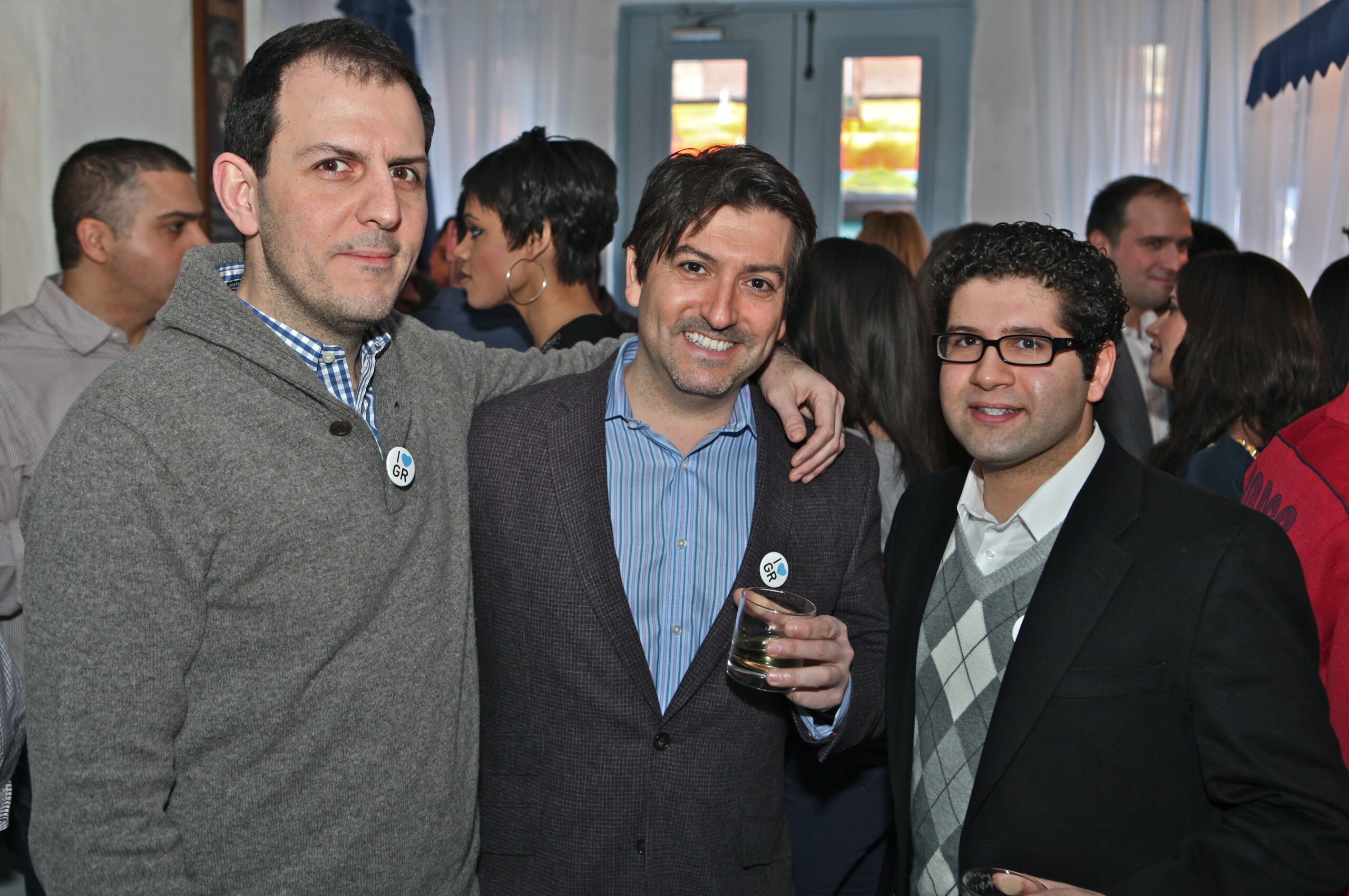 Greek America Foundation supporters at an event