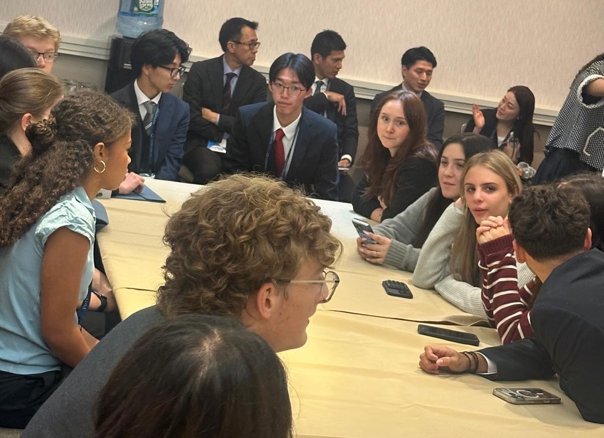 Gen G students join young participants from other countries during the Summit’s breakout programming.