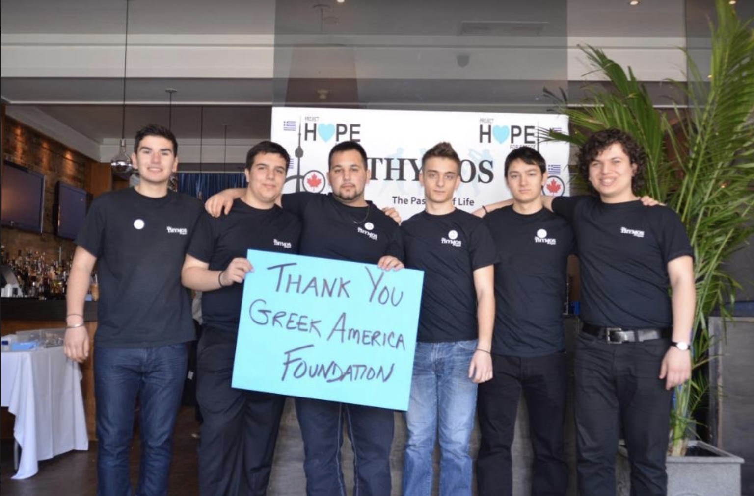 16-year-old budding filmmaker Vasili Manikas and his brother Dimitri raised $4,000 for Project Hope in 2013 by making a short film.