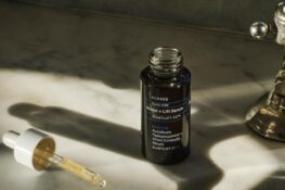 Korres Black Pine serum bottle and dropper