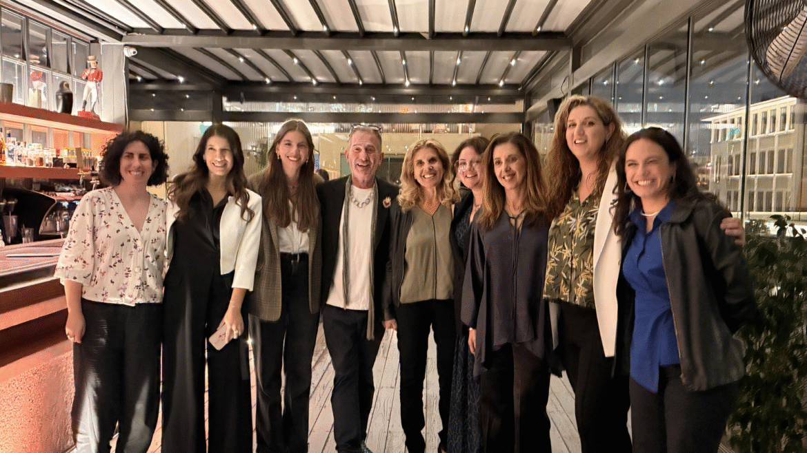 Guests gathered with Gregory Pappas at the Greek America Foundation’s Athens dinner.