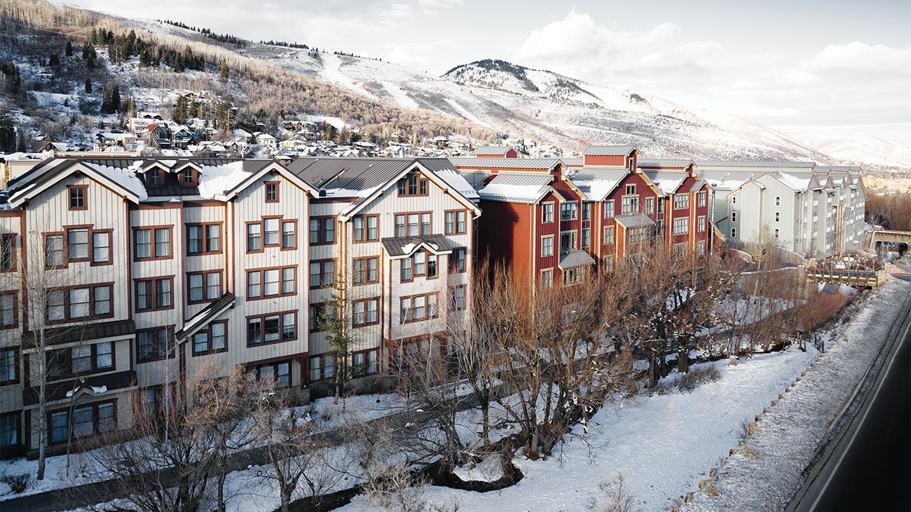 Marriott’s Summit Watch in Park City in winter