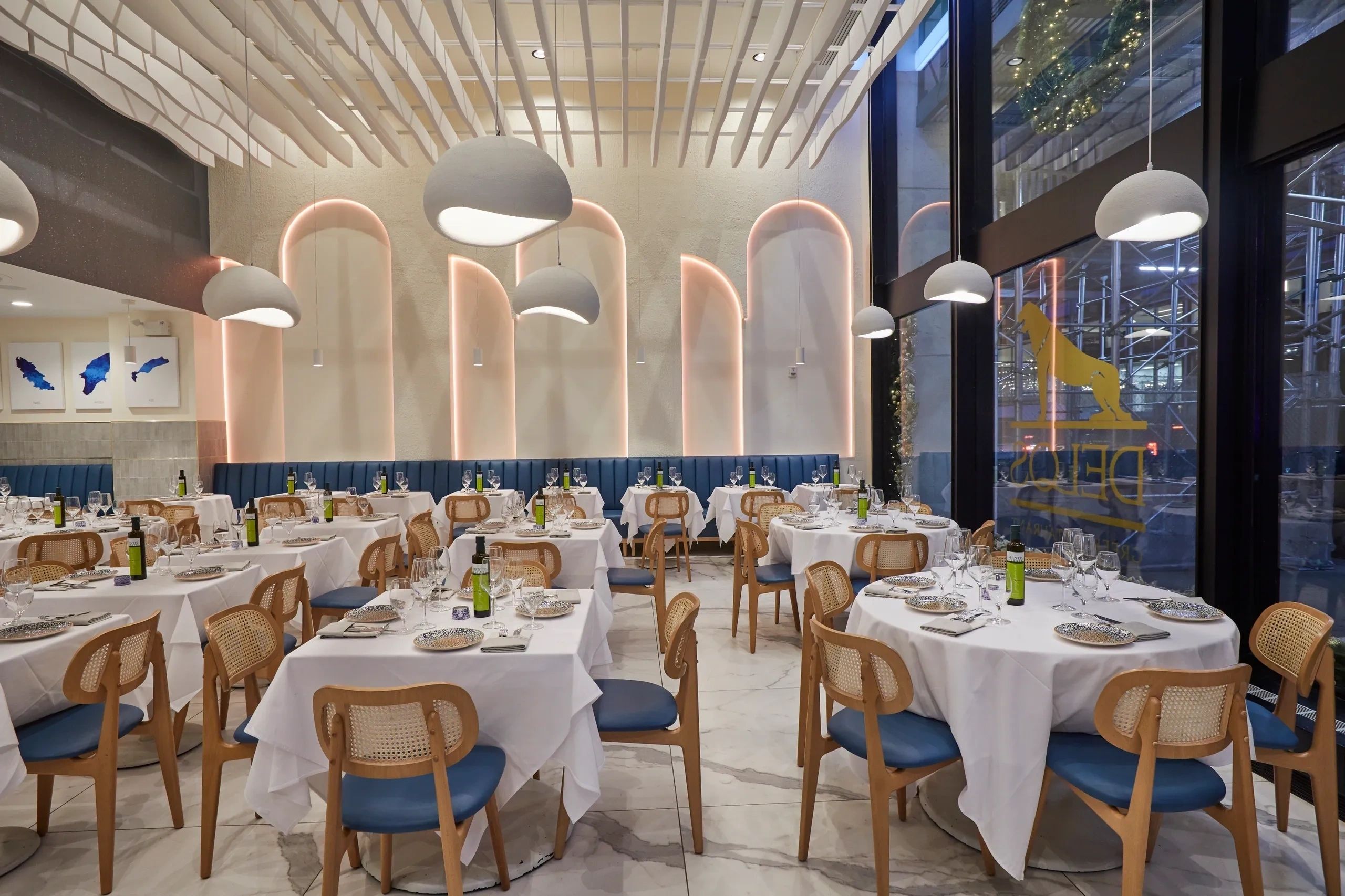 Delos dining room